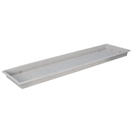 Riviera plateau jardinière évolution 60 cm stone