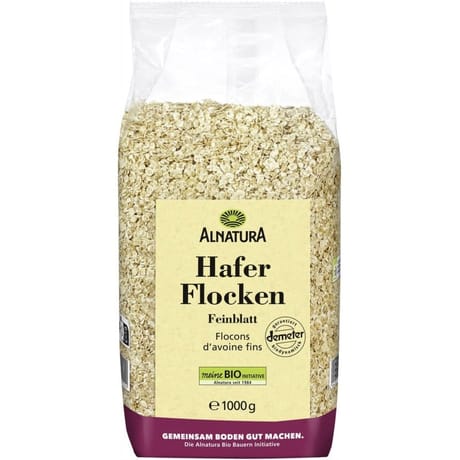 Alnatura fins flocons d'avoine bio 1000g