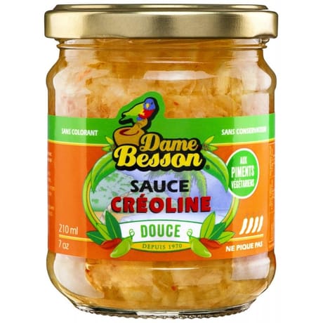 Dame besson sauce créoline douce 210ml