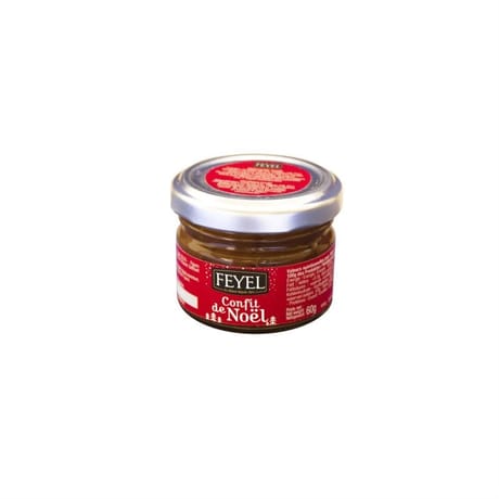 Confit de noel bocal verre 60g feyel