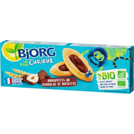 Bjorg barquette choco kid  bio 120g