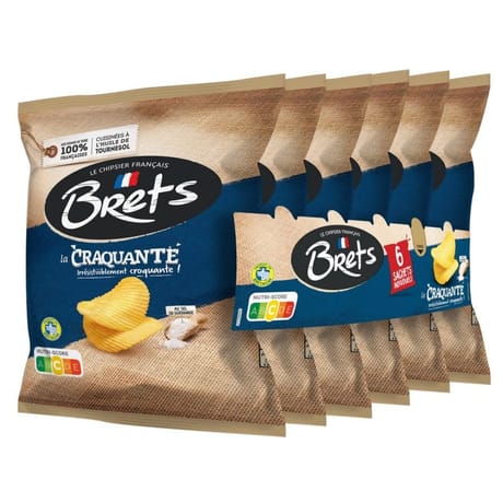 Bret's Chips craquante 6x25g