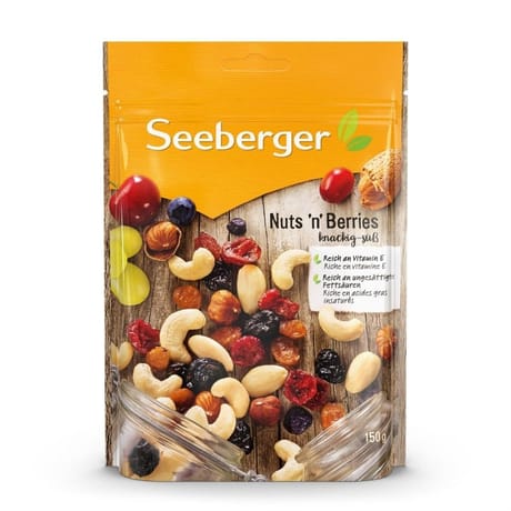 Seeberger Nuts' n berries 150g
