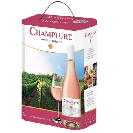 Champlure vin ce rosé bib 5l 11%vol