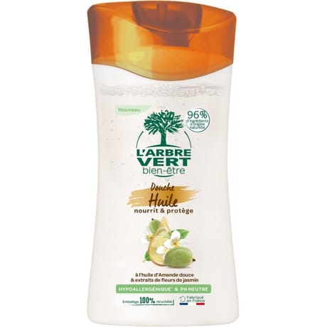 L'arbre Vert Bien Etre douche huile d'amande douce 250ml