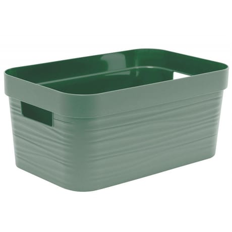 Eda bac de rangement stone vert laurier 6l