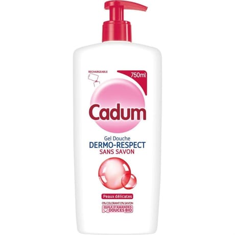 Cadum douche dermo respect sans savon 750ml