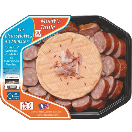 Elsassflette au munster 700g