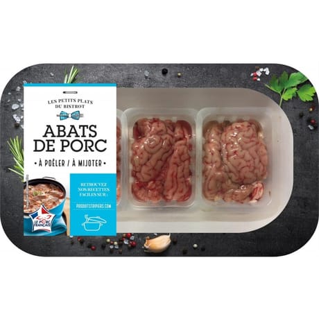 Cervelle de porc x3
