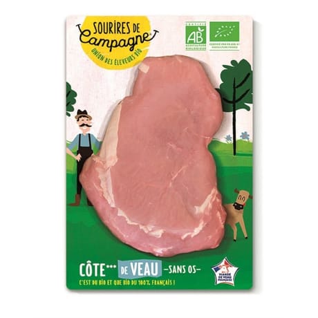 Cote*** veau bio x1 sourire de campagne