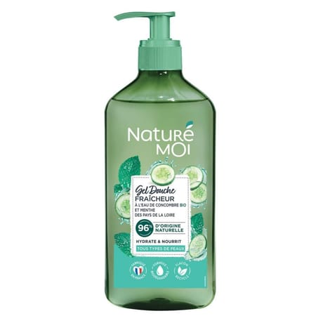Naturé moi gel douche concombre menthe 500ml