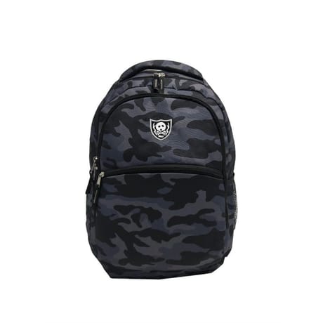 Sac à dos camouflage gris - teen college