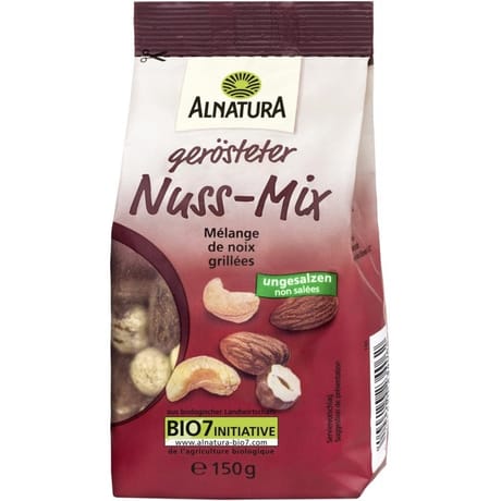 Alnatura mélange de noix grillées et non salées  bio 150g