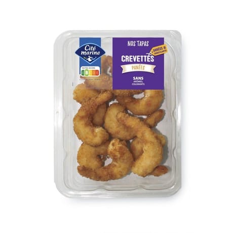 Crevette panées cuite 150g