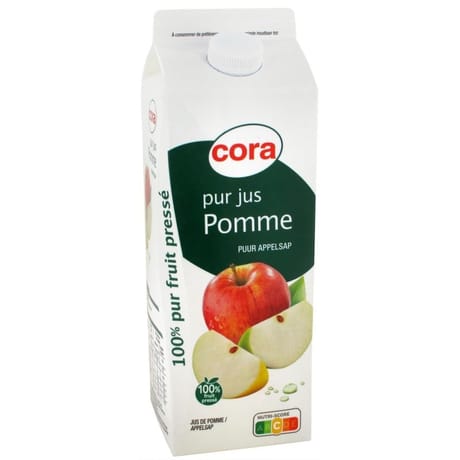 Cora Pur Jus de pomme brique 2L