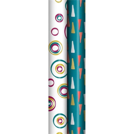 Rouleau de papier cadeau adulte colors 2m