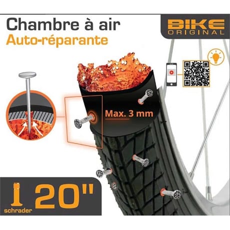 Chambre à air autoréparante 20"