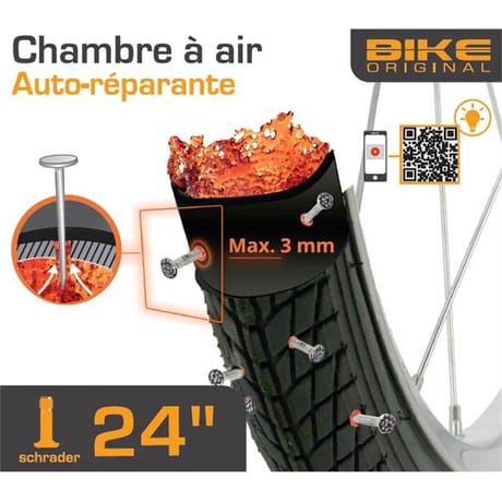 Chambre à air autoréparante 24"