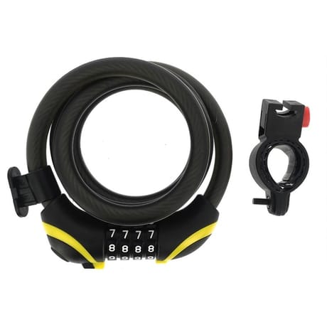 Antivol spiral 12mm 1.5m led