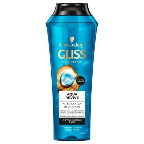 Gliss shampoing hydratant aqua revive 250ml