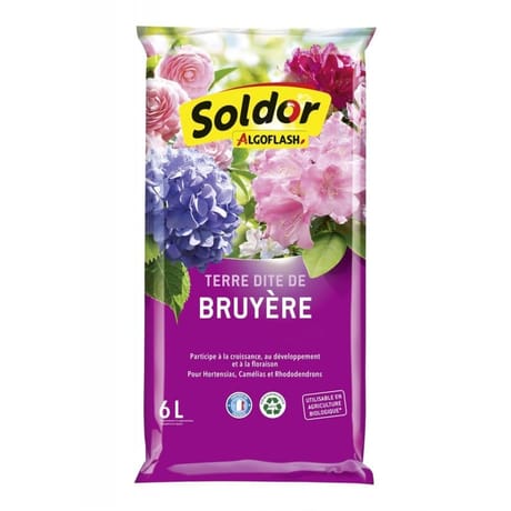 Terre de bruyère 6 litres