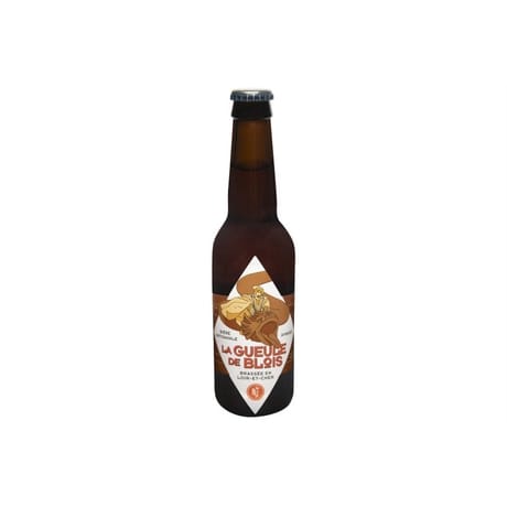Gueule de Blois bière ambrée 6.5% Vol. 33cl