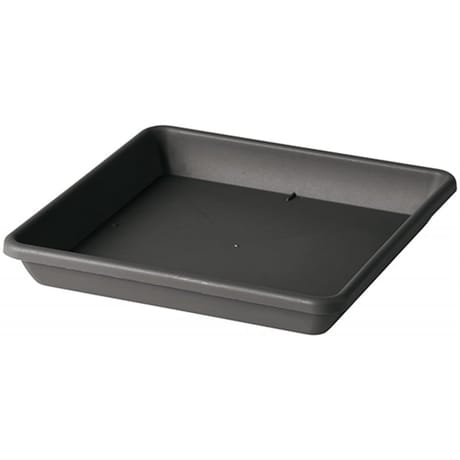 Deroma soucoupe carree day r anthracite 33cm