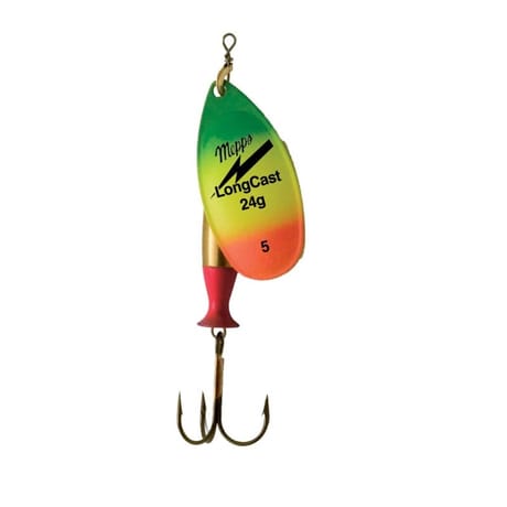 2 cuillers rainbo firetiger n°3 mepps