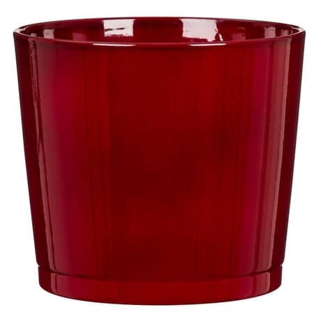 Cache-pot 883 dark red 22 cm