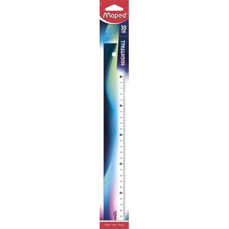 Règle décorée nightfall teens 30cm
