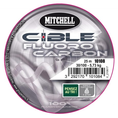 Fluorocarbone 25m 30/100 mitchell