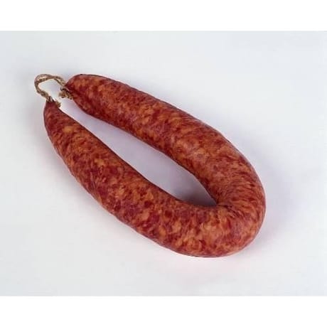 Saucisse de pays ronde lorraine fumée au bois (Rondelle Lorraine)