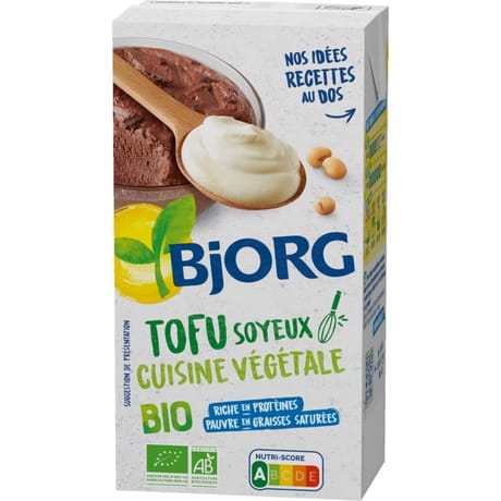 Bjorg tofu soyeux bio 300g