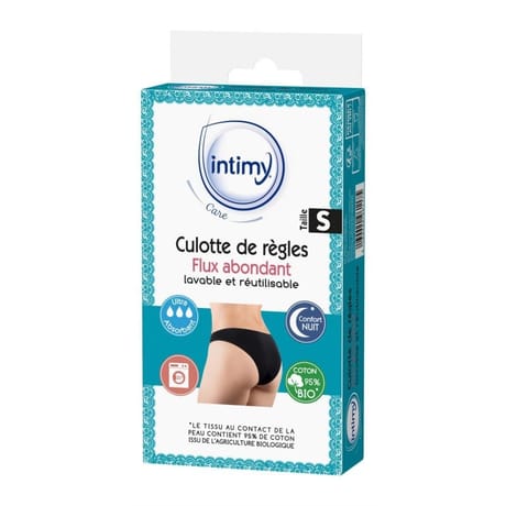 Culotte de règle flux abondant, taille S, 1 unité