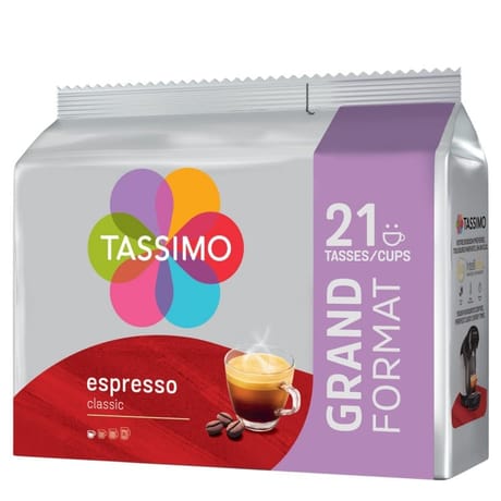 Tassimo espresso classique café en dosettes x21 -126g