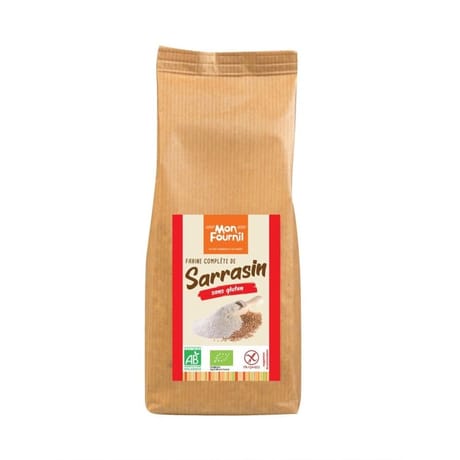 Mon fournil farine de sarrasin bio sans gluten 400g