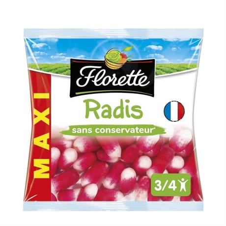 Florette radis sachet format maxi 300g