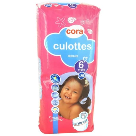 Cora baby culotte bébé taille 6 jumbo 16kgs et + x36