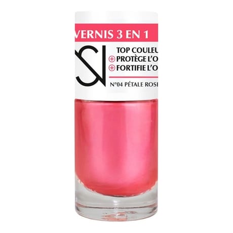 Ns vernis 3 en 1 couleur n°4 pétale rose