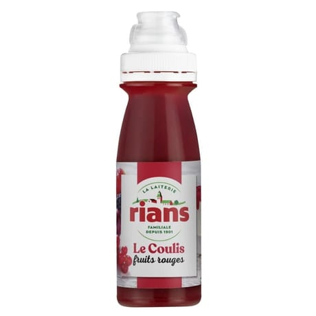 Rians le coulis fruits rouges 170g