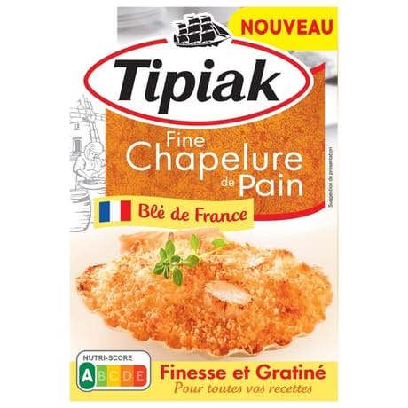 Tipiak fine chapelure blé France 475g