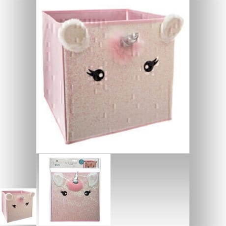 Bac rangement licorne