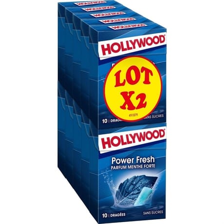 Hollywood powerfresh lot x 2  140 g