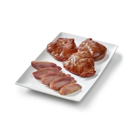 La surprise de porc cuite supérieure
