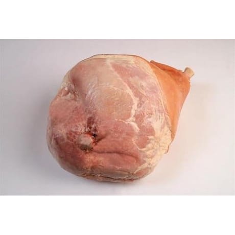 Véritable jambon cuit à l'os blanc