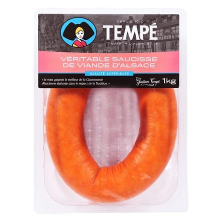 Tempe saucisse de viande 1kg