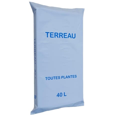 Terreau premier prix 40L utilisable en agriculture biologique