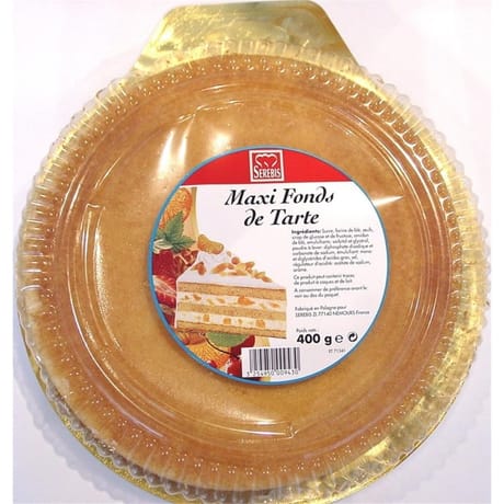 Serebis maxi fonds de tarte génoises x3 400g