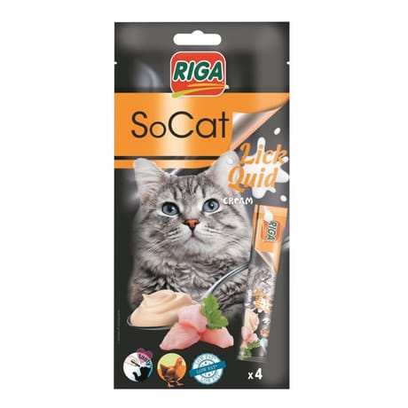 Riga socat lick'quid poulet x4 - 56g