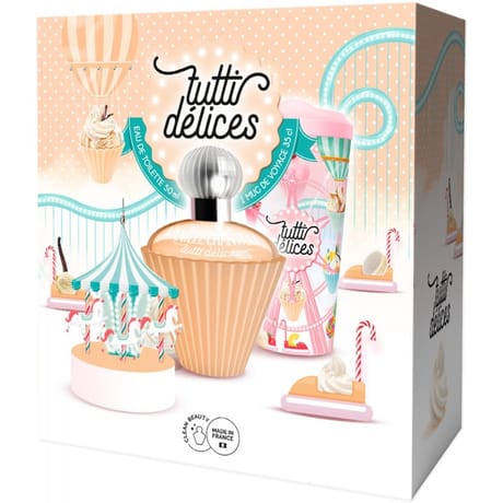 Tutti délices vanille chantilly coffret pour femme - eau de toilette vapo